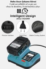 Assur 21V Akülü Vidalama Kömürsüz Motor Şarjlı Matkap